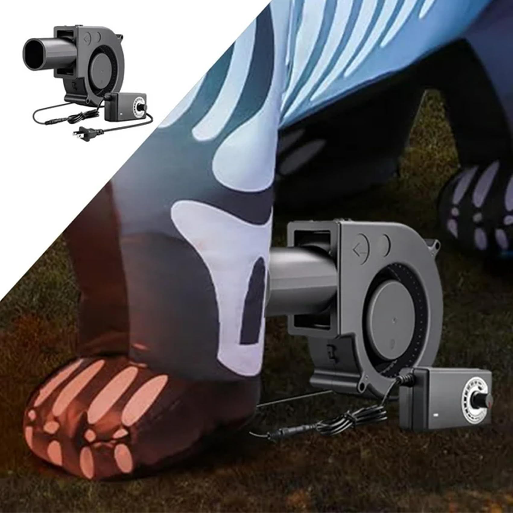 Amazon | 97 mm x 33 mm DC 12 Vファン空気冷却ファン、AC 100 V ~ 240